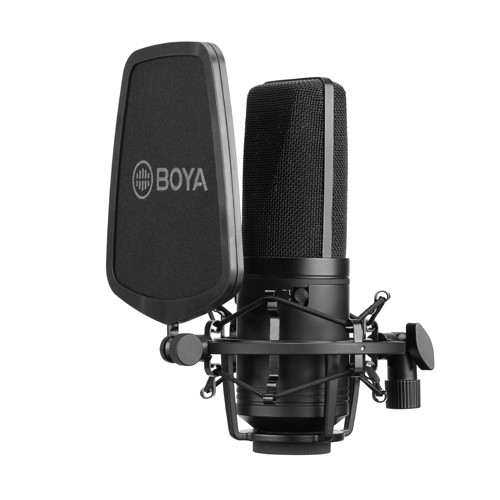 BOYA BYM1000 LARGE DIAPHRAGM CONDENSER MICROPHONE